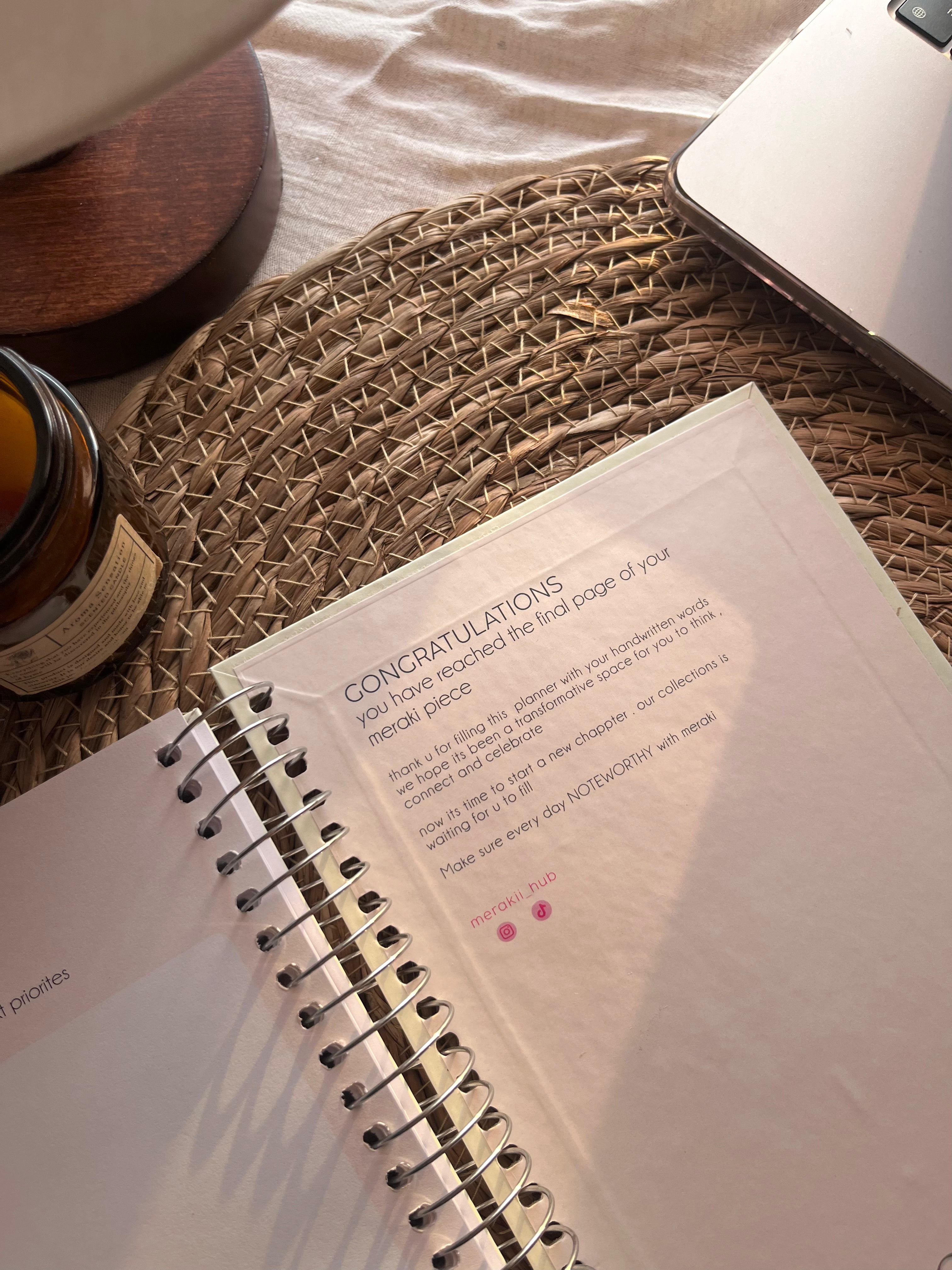 Becoming her - productivity planner