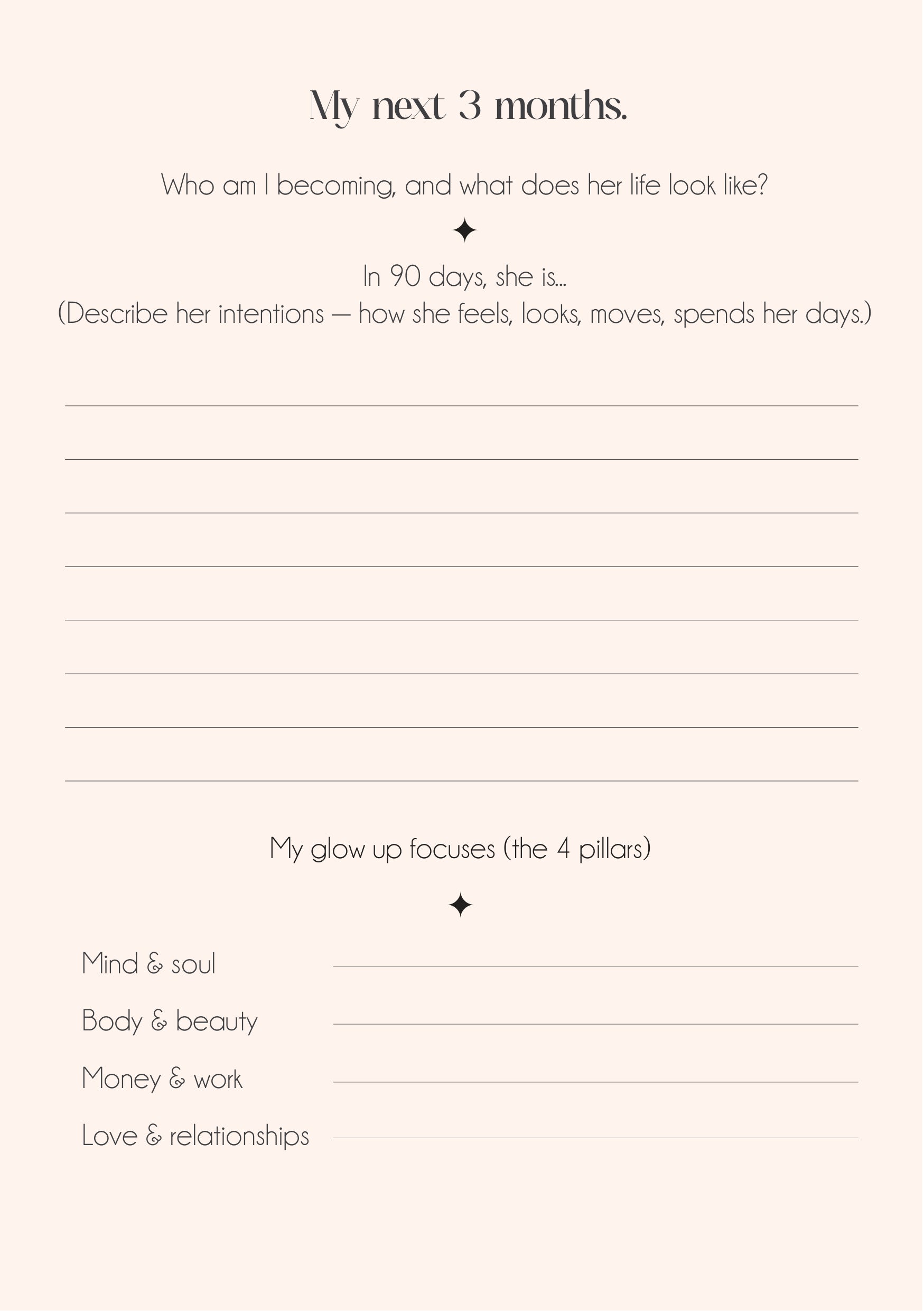 The Glow Up Planner – 4