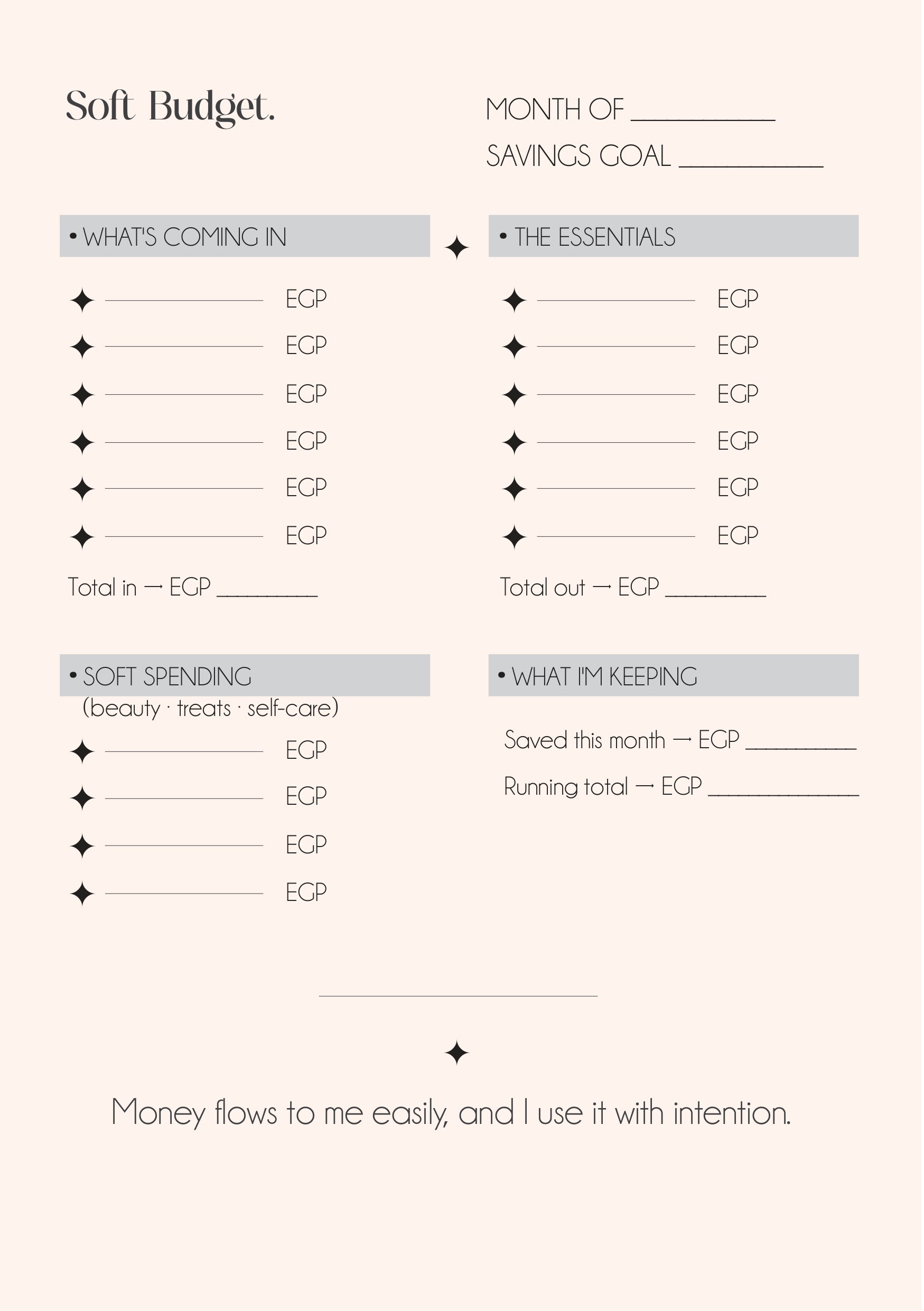 The Glow Up Planner – 7