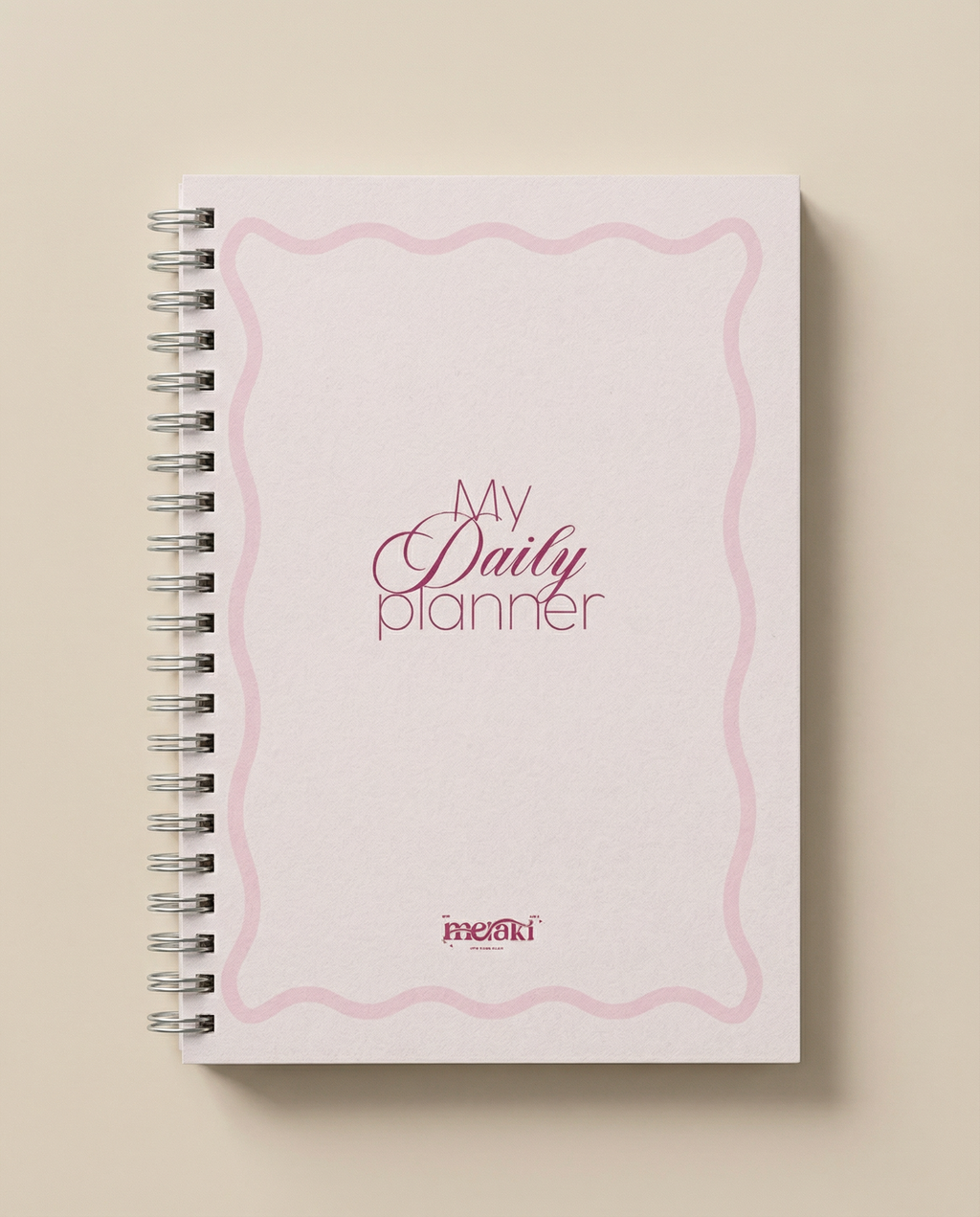 productivity planner - MY DAILY PLANNER