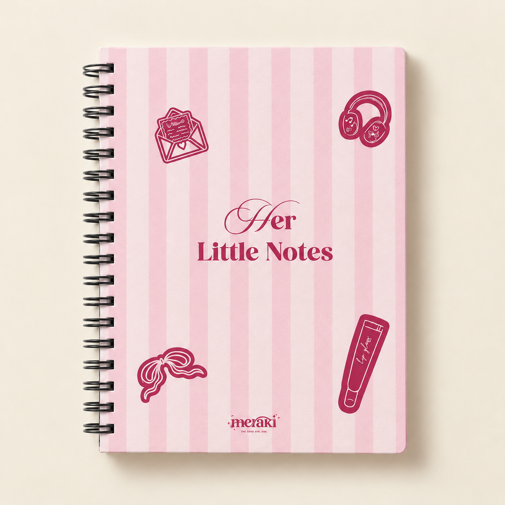 Her little notes notebook