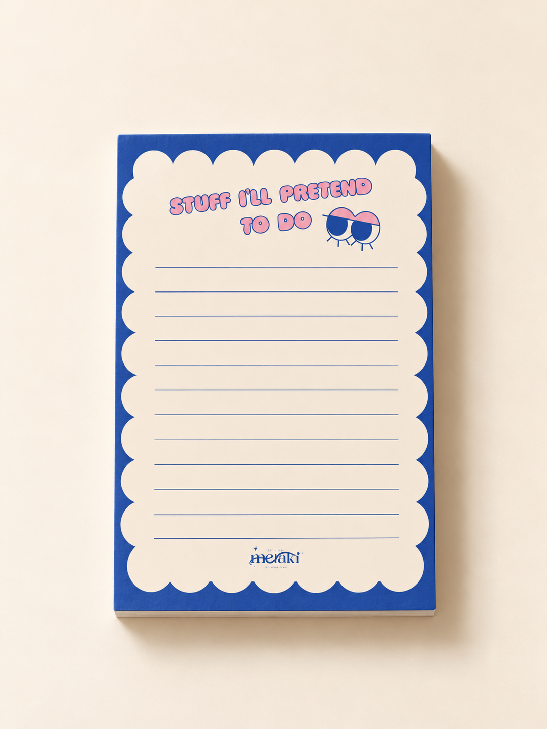 ''stuff i'll pretend to do '' to-do list